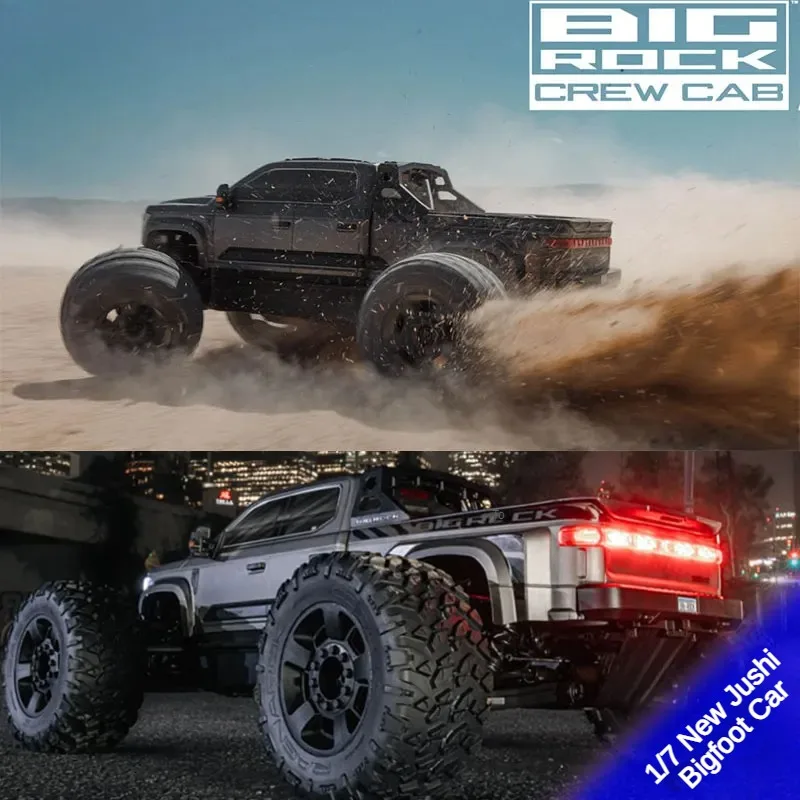 Arrma New Boulder 1/7 4Wd Big Rock 6S Telecomando A Quattro Ruote Motrici Veicolo Fuoristrada Elettrico Big Bike Rtr Regali Per Ragazzi