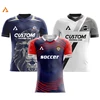 Custom Full Sublimation Player Version Football Jerseys Long Short Sleeve Football Shirt Breathable Training Soccer T shirt Men 1