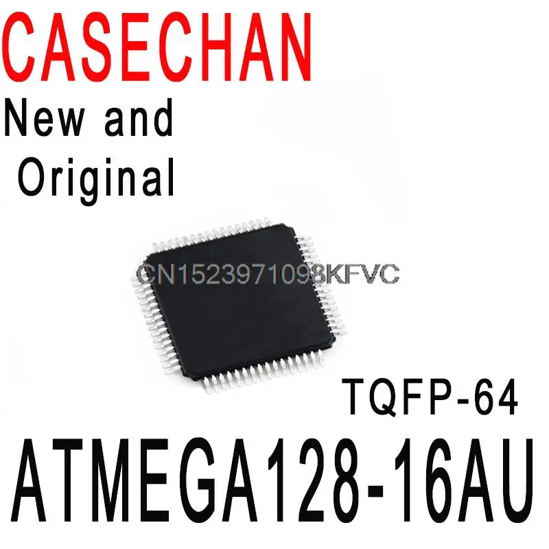 

5PCS New and Original ATMEGA128 TQFP-64 SMD Embedded 8-Bit Microcontroller In Stock ATMEGA128-16AU