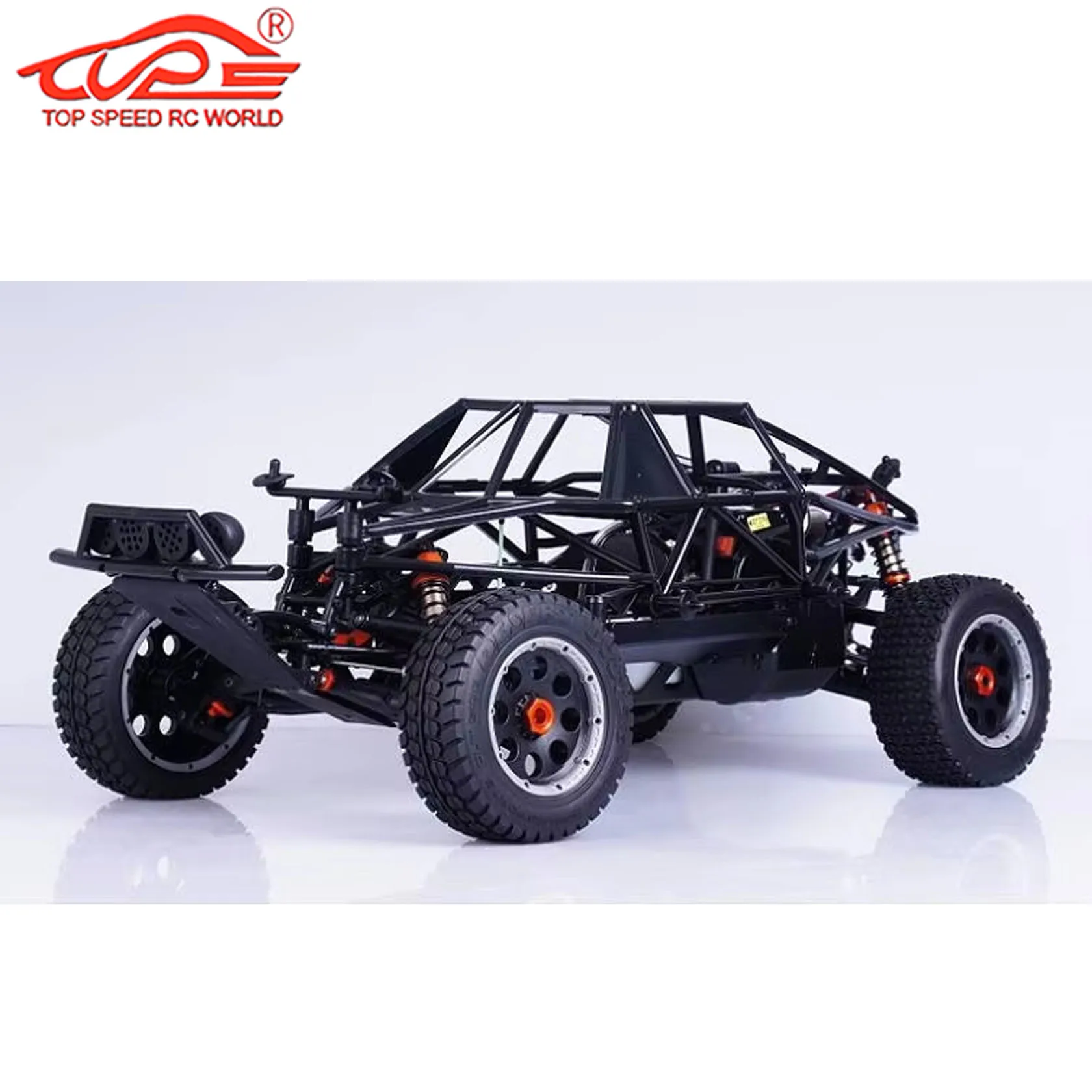 Kit Cage Roulante Plastique 1/5 RC pour HPI ROFUN BAJA 5T 5SC