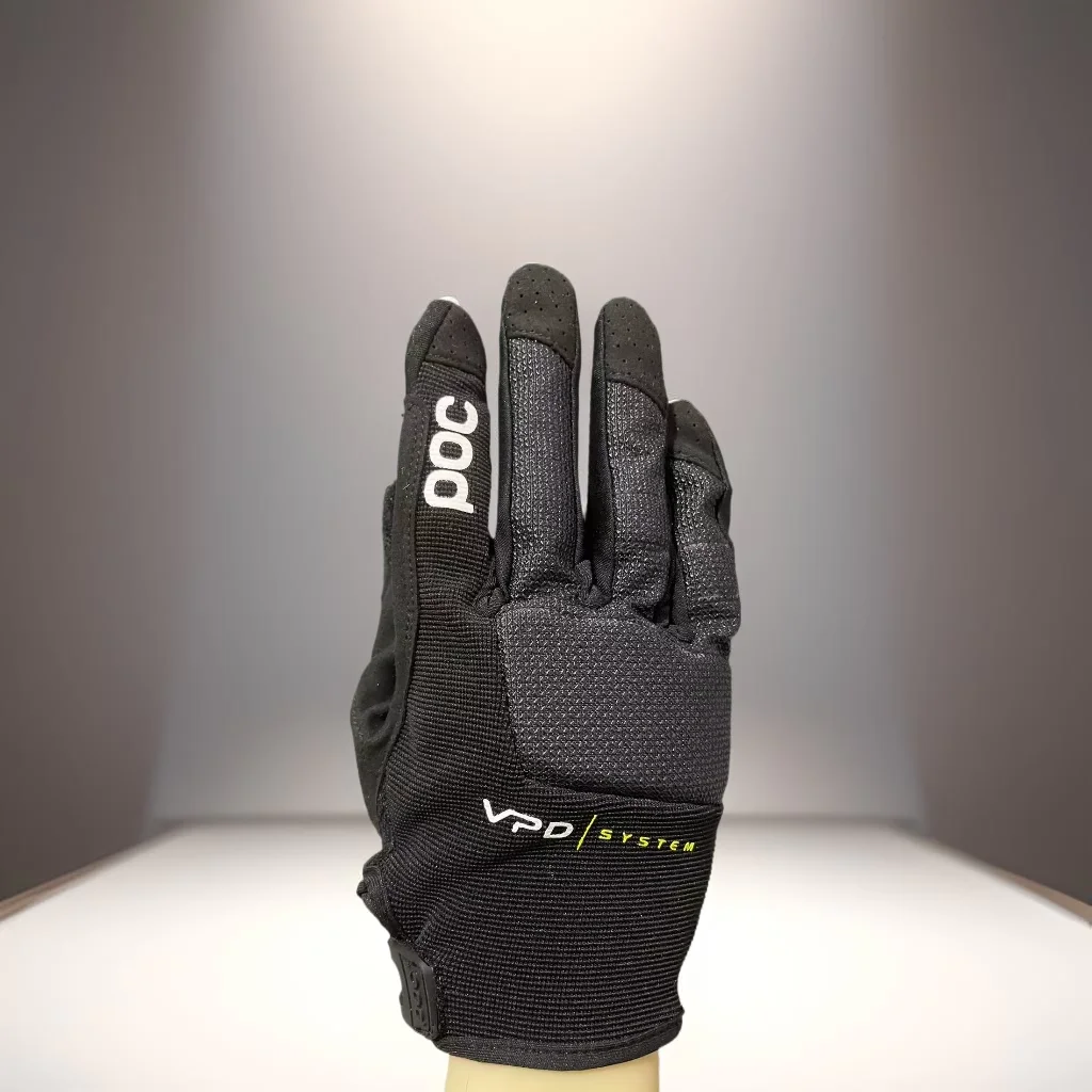 25 poc 2 colour dh mx bike long finger all-season model wearable and comfortable riding gloves universal 2