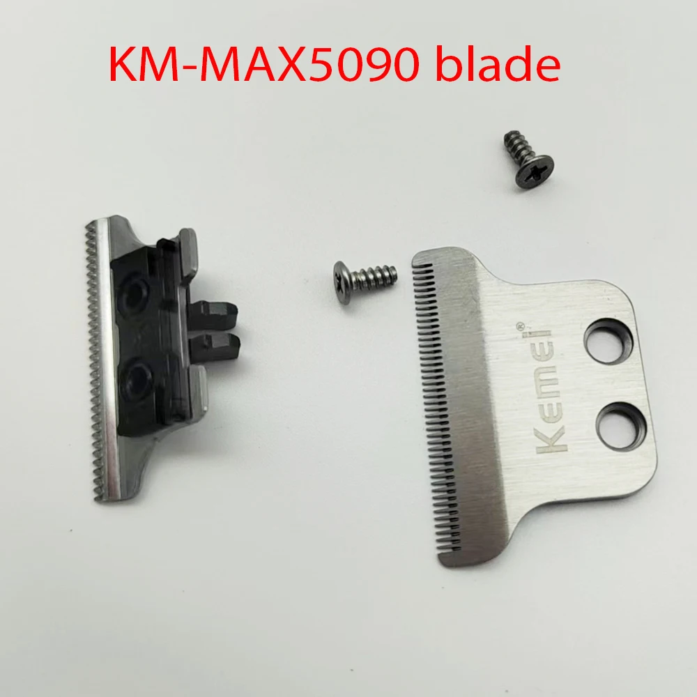 Kemei-substituição Hair Clipper Blade Barber Cutter Head Aparador de Pêlos Elétrico Máquina de Corte Km-max50 Max5090