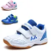 TaoBo Original LEFUS Small Size 28 29 Kid Badminton Sneakers Hook Loop Tennis Shoe for Breathable Jogging Sport Shoes 1