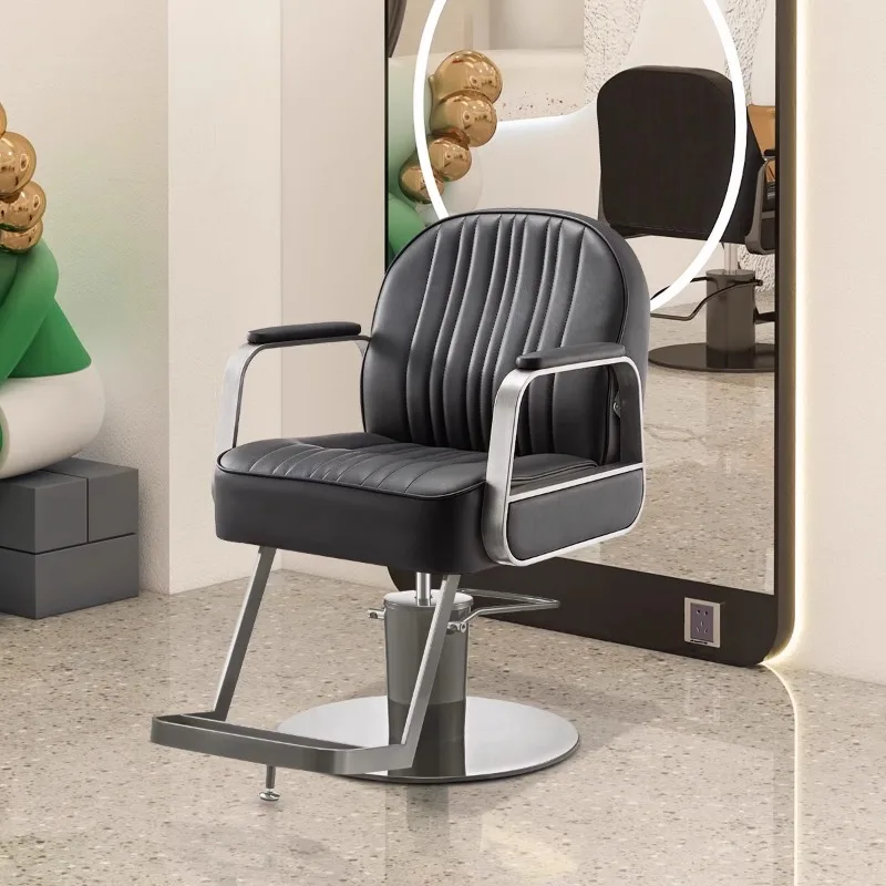 Lash Luxury Swivel Barber Chairs Makeup Beauty Spinning Barber Chairs Recliner Fotel Fryzjerski Commercial Furniture YQ50BC cosmetic lash equipment barber chairs swivel recliner barber chairs manicure cadeira cabeleireiro commercial furniture yq50bc
