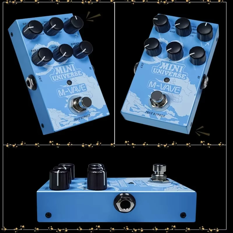 Elemental Digital Delay Guitar Pedal – 9 Dynamic Effects with Tap & Hold Functionality