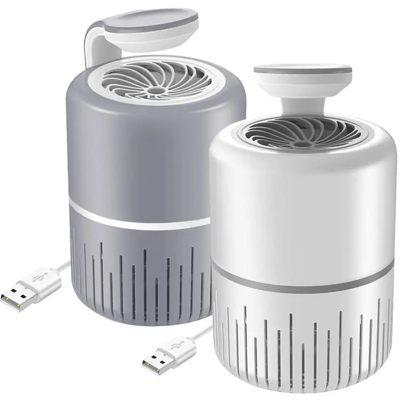 Fly Zapper Indoor For Home Fly Catcher Lampada Con Luci A Led Fruit Fly Zapper Usb Ricaricabile Fly Attractant Light Trap Noise