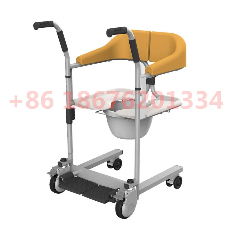 Manual Transfer Chair Home and Hospital Multifunctional Shift Chair for Elderly and Disabled