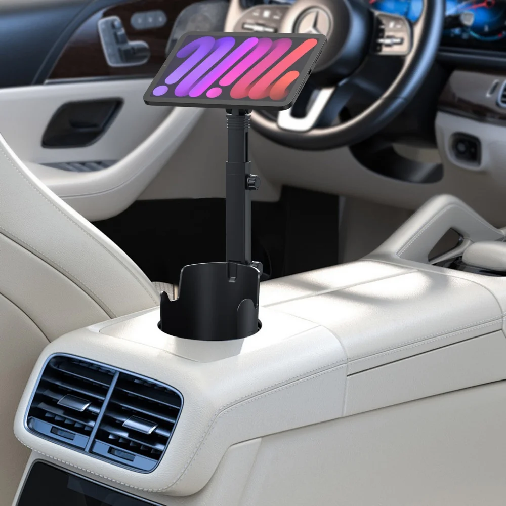 Car Cup Stand Magnetic Phone Holder Universal 2 in 1 Multifunction Extendable 36