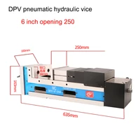New Universal Pneumatic Vise 6 Inch CNC Computer Pneumatic Clamp 90° Right Angle Vise Milling Machine High Precision Vise 2