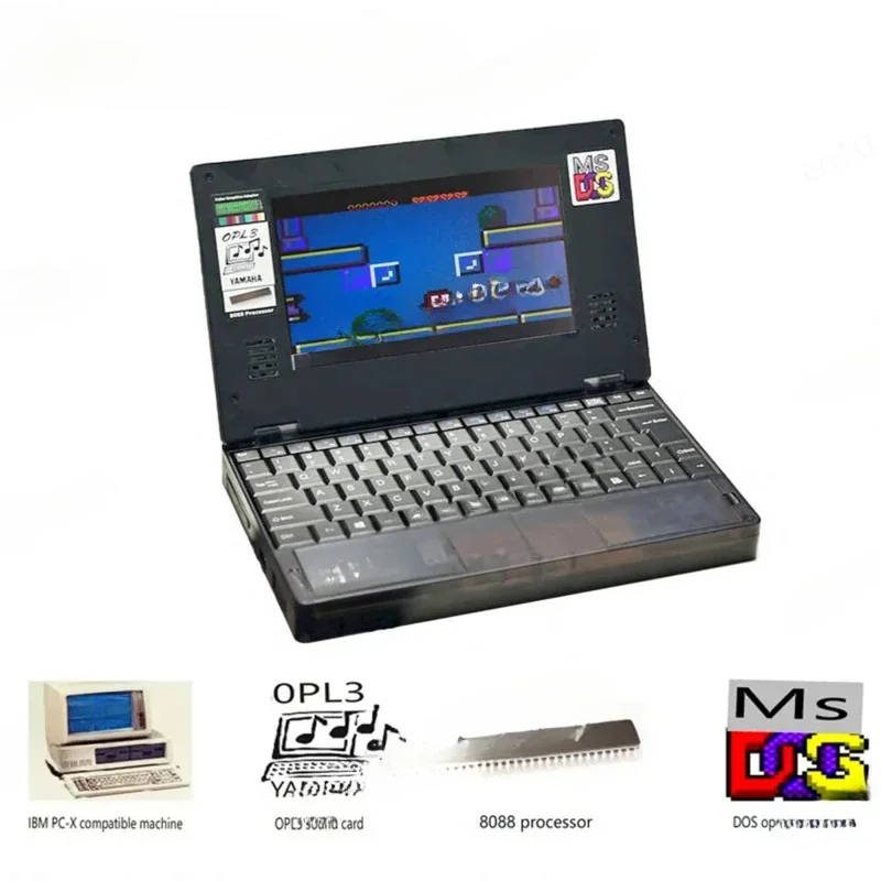 3.0 system laptop 11inch notebook CGA graphic card computer PC XT compatible 8088