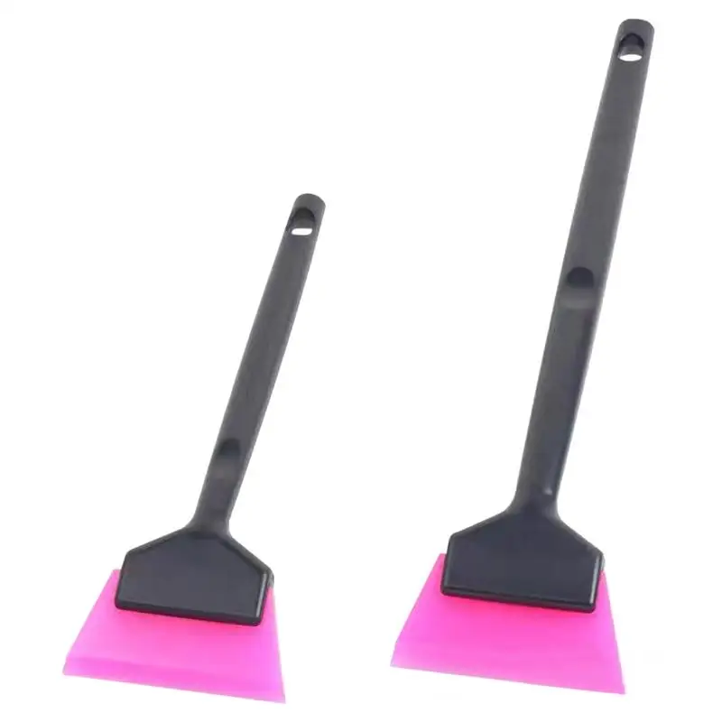 Small Window Tint Mirror Squeegee Different Softness Rubber Blade Scraper Car Corner Windshield Handheld Cleaning Tool 1PC window tinting squeegee window tint squeegee