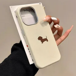 Adorable Kawaii Dachshund Phone Case - Stylish Protective Cover - Galaxy A37 (BA - P8297)
