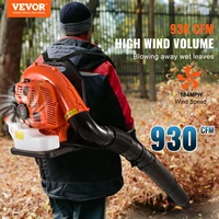 VEVOR Backpack Leaf Blower 79CC 2-Cycle Gas Leaf Blower with 3L Fuel Tank 930CFM Air Volume for Lawn Care&Leaf/ Snow Removal 2