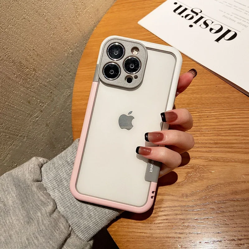 Colorful Soft Silicone Bumper Frame with Shockproof Protection for Phones - Border Only, No Back