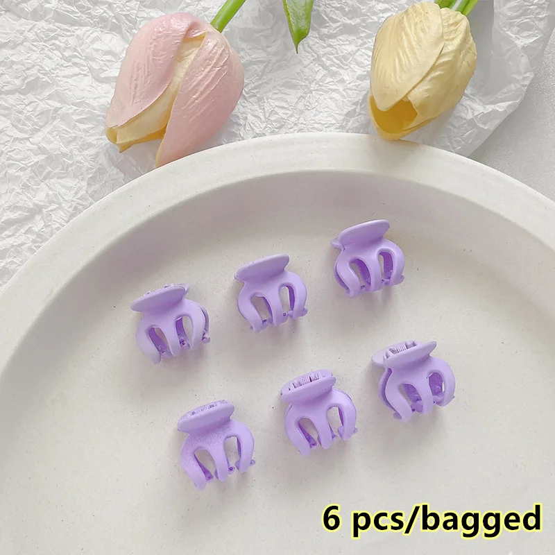 purple 6 pcs bagged