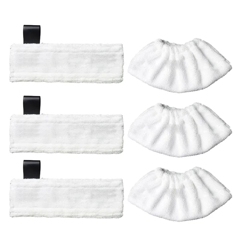 6PCSKarcherSteamMopClothsReplaceAccessoriesForKarcherEasyFix