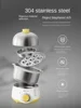 Steamed Egg Cooker 304 Stainless Steel Household Automatic Power-off Timer Double-layer Small Egg Artifact Breakfast Machine220V 3