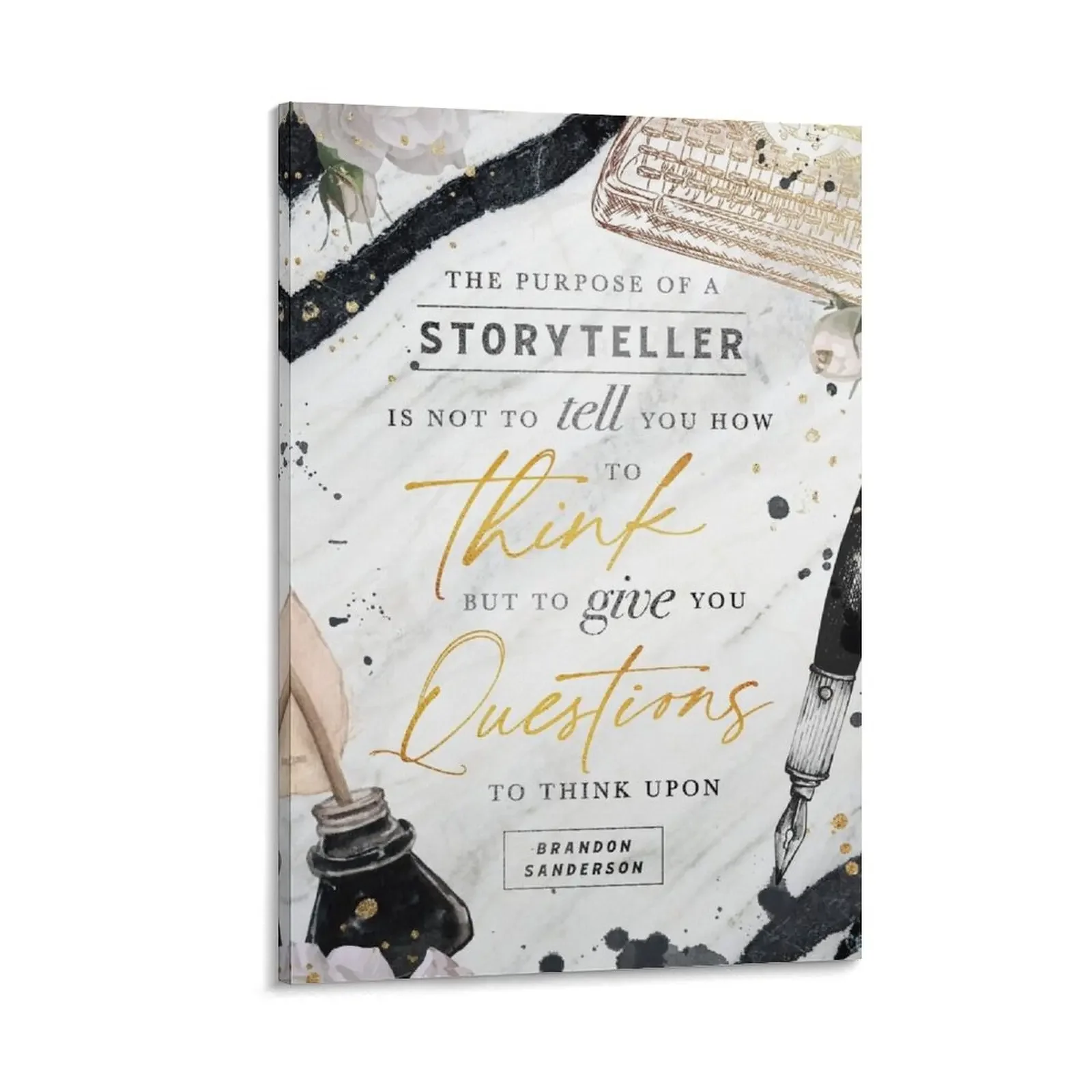 

Storyteller Canvas Painting decorative pictures for the room wall decoration paintings