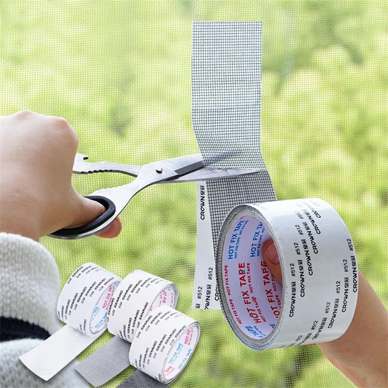 2M Window Screen Tape Anti-Mosquito Screen Repair Subsidy Self-Adhesive Door Curtain Mosquito Net Hole Patch
