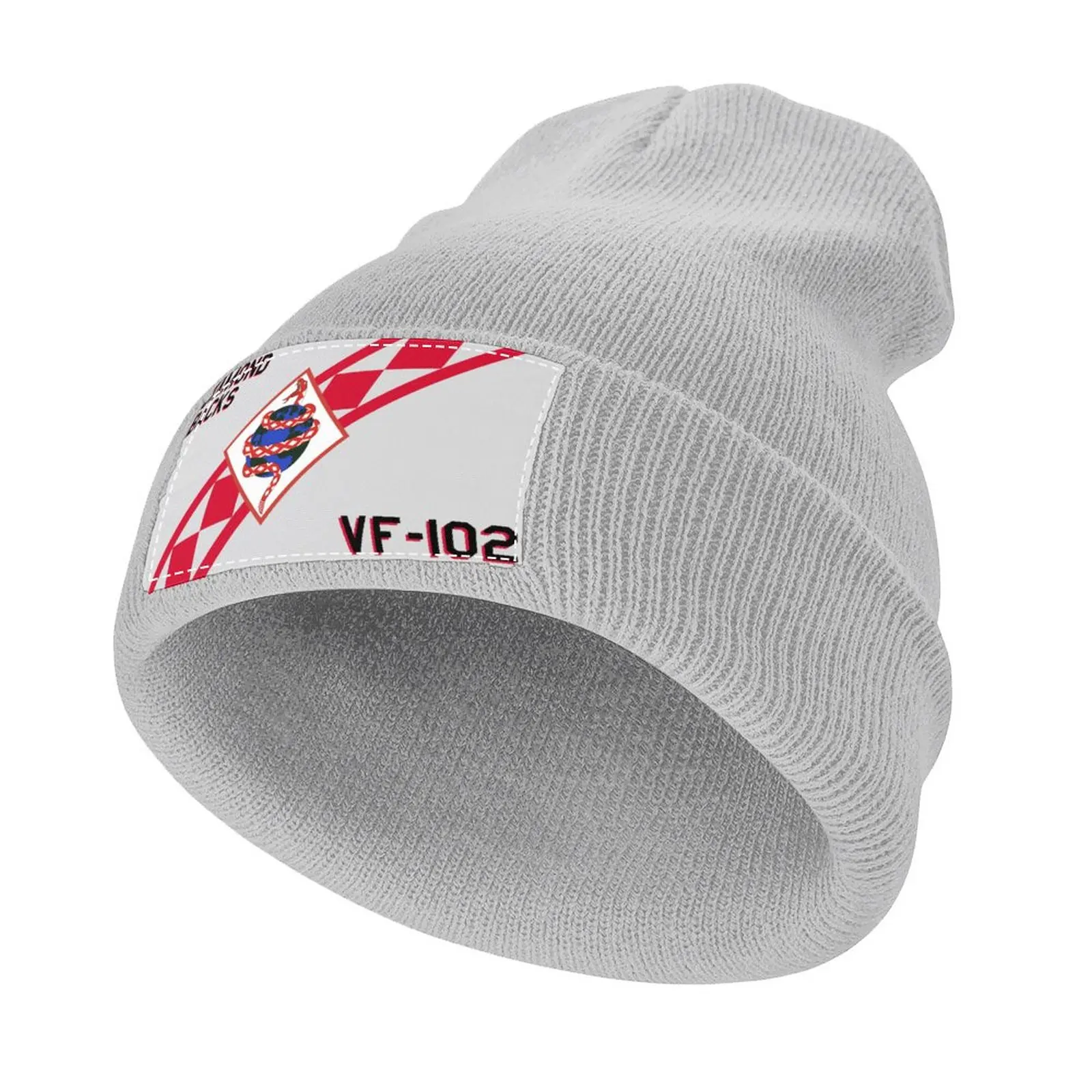 

VF-102 Diamondbacks Knitted Hat Thermal Visor hiking hat Luxury Cap Rugby Caps For Men Women's