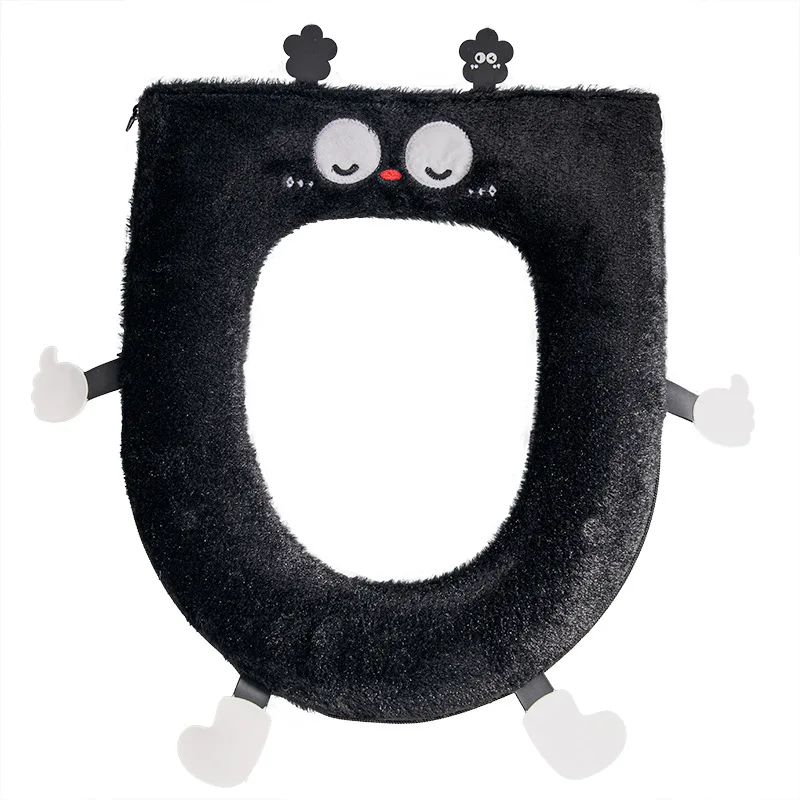 New 2025 winter soft toilet seat covers autumn home toilet cushion universal for all seasons WC seat warm Cape potty case pad 6