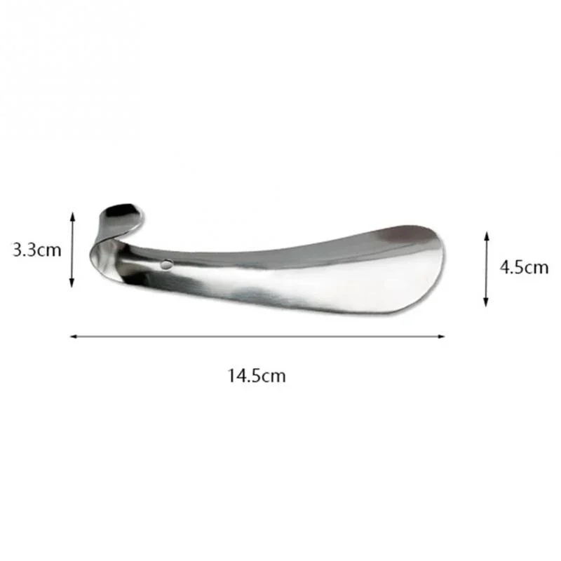 Professional Shoe Horn Stainless Steel Shoehorn Lazy Shoe Helper High Quality Anti-Slip Shoe Lifter For Elderly Shoe Accessories 4