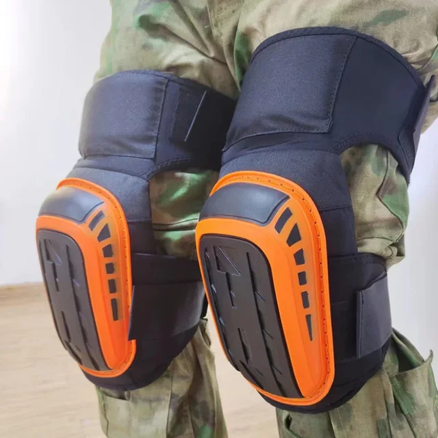 2PCS Knee Pads for Work-Heavy Duty Support Kneepads with Gel Cushion and Anti-Slip Straps for Construction, Flooring, Gardening