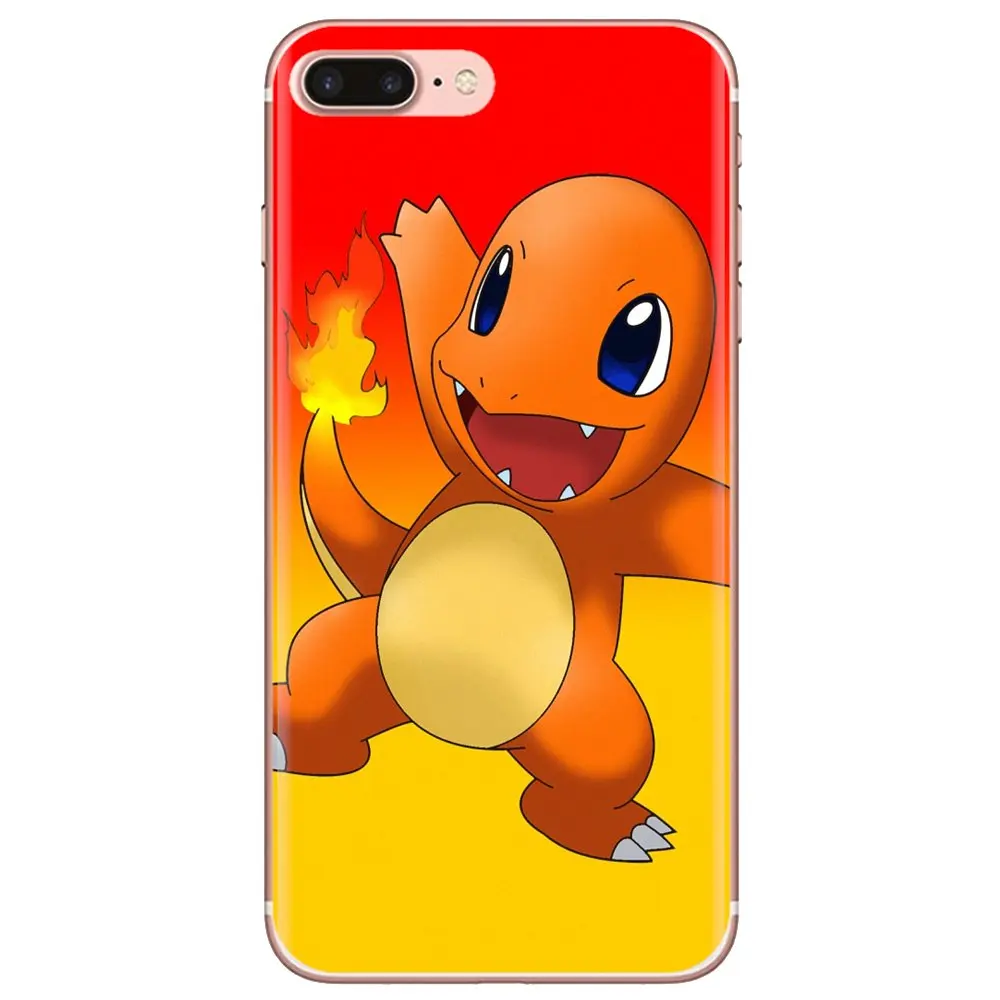 Bulbasaur Charmander Pokemon Go For Meizu M6 M5 M6S M5S M2 M3 M3S NOTE MX6 M6t 6 5 Pro Plus U20 Soft Transparent Skin Cover 