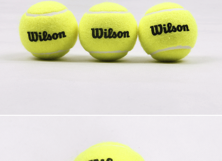 Wilson Original Tennis Ball | Unpressurized | Training Ball | Tennis Balls | Match Ball | High-Quality | 30, 20, 10 or Single Count 