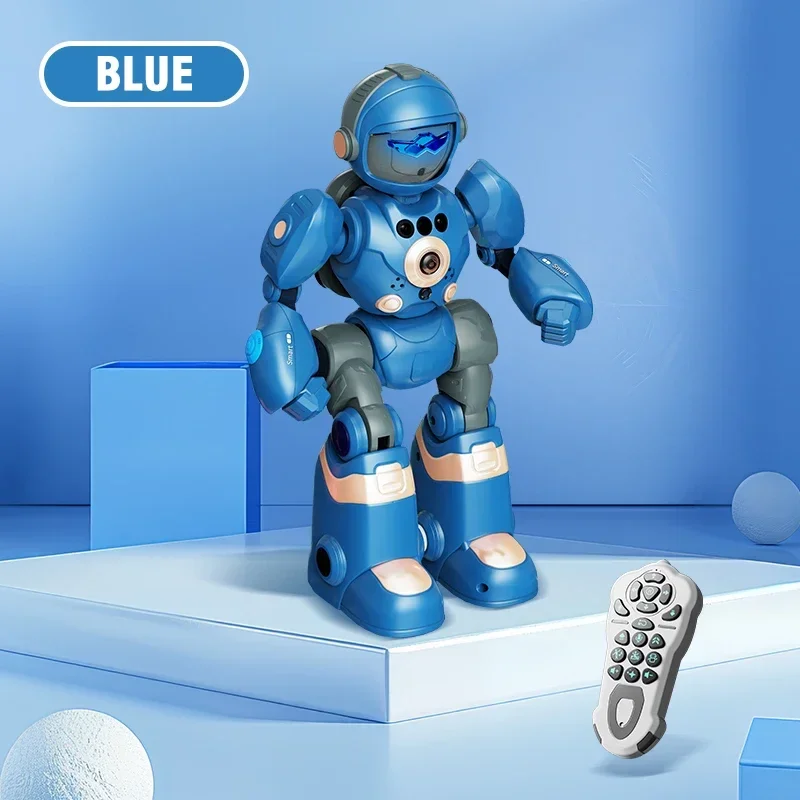 Intelligent Rc Robot Kids Voice Gesture Control Programming Music Dancing Toys Recording Interactive Robots Toy Children Gift