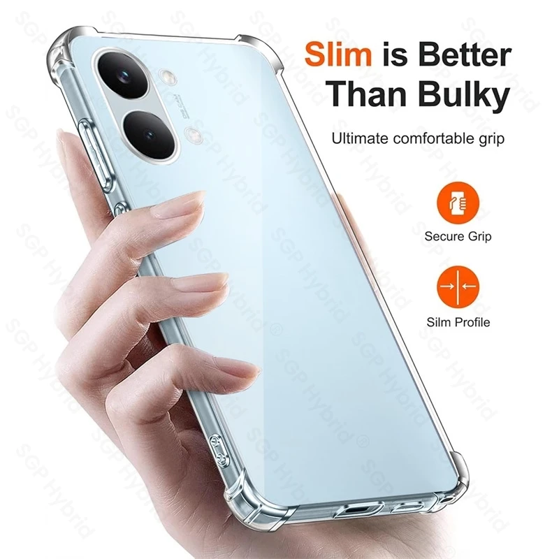 Clear TPU Shockproof Camera Protective Case