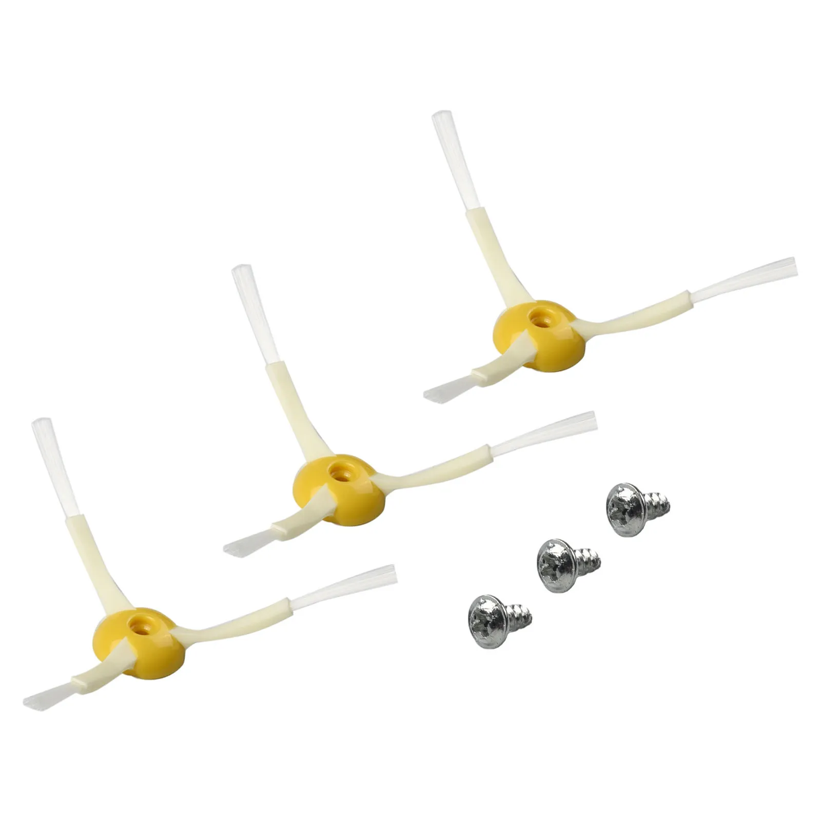 Triple Pack Side Brushes for Vacuum Cleaner Parts Replacement