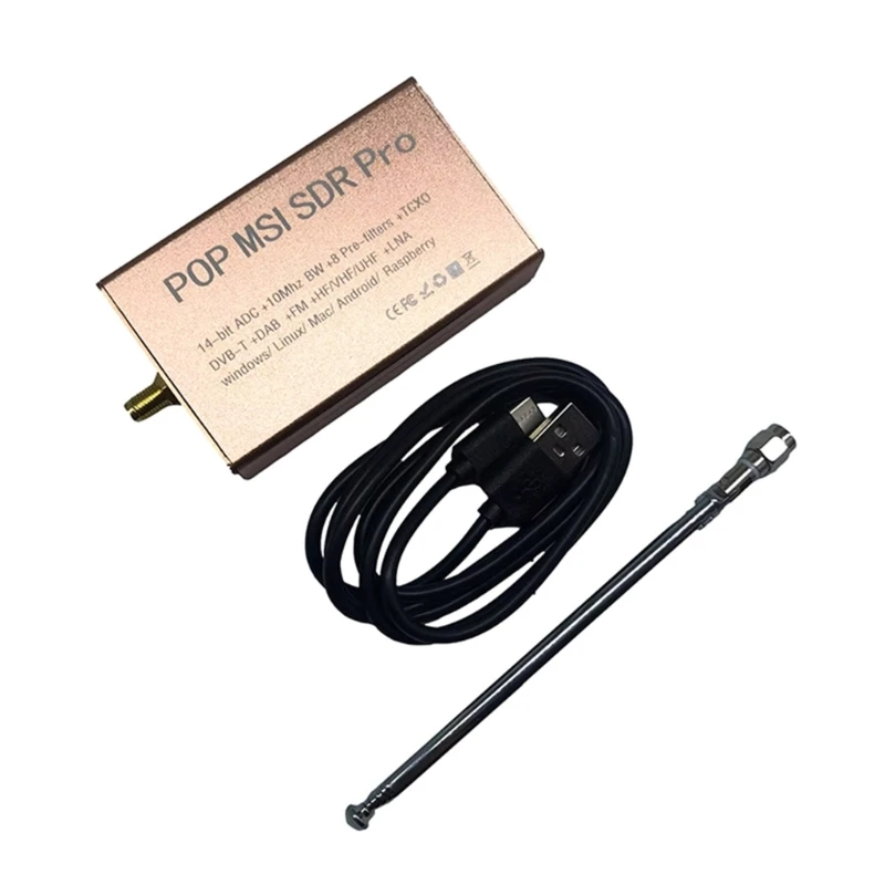 

14bit SDR Receiver with Extensive Software Support Perfect for HDSDR, SDR Console, CubicSDR, and SDRuno 96BA