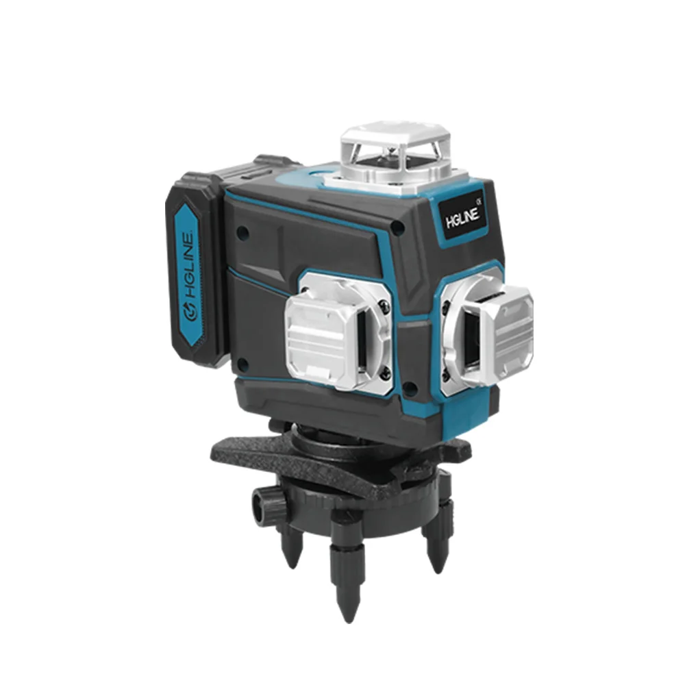 HGLINE Professionelles 16-Linien-4D-Laser-Nivelliergerät mit APP-Fernbedienung, selbstnivellierend, 360° horizontal und vertikal, Laser-Nivelliergerät – Detail 21