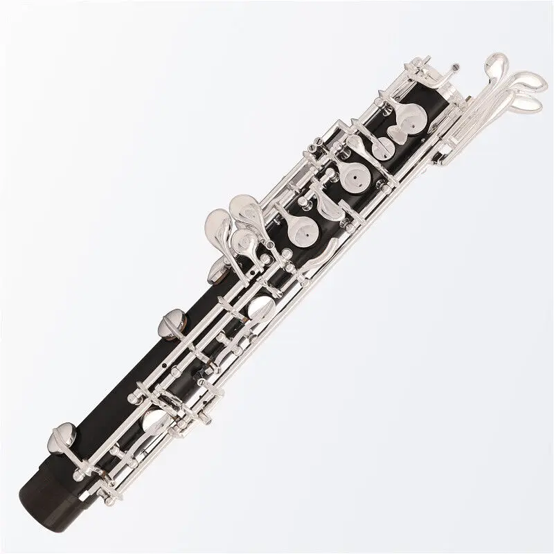 Full or semi automatic Oboe C Key Ebony Wood Top Grade Wooden Silier Keys Good Sound For Professional Player