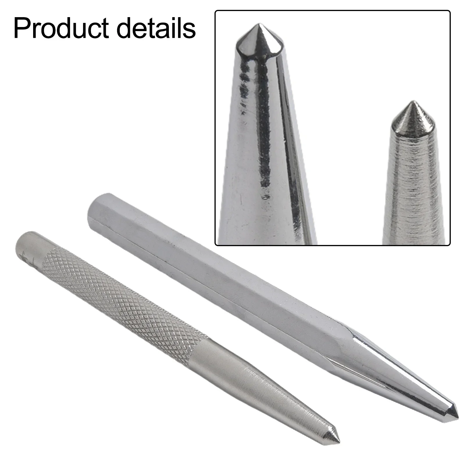Octagonal Center Punch Locator Fitter Chisel Punch Metal Drilling Mark Cone High Hardness Punching Positioning