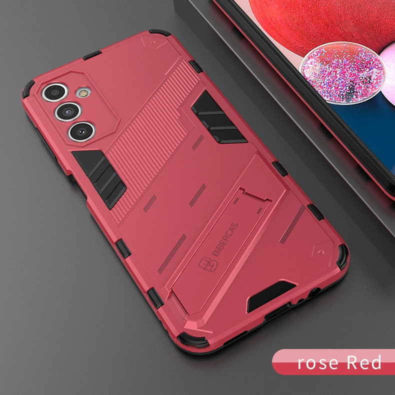 Rugged Shockproof Armor Phone Cover with Holder