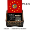 The Internationale Music Box Wooden Hand Musical Gift For Senior Grandparent parents Souvenir New Year Gift office Decor 1