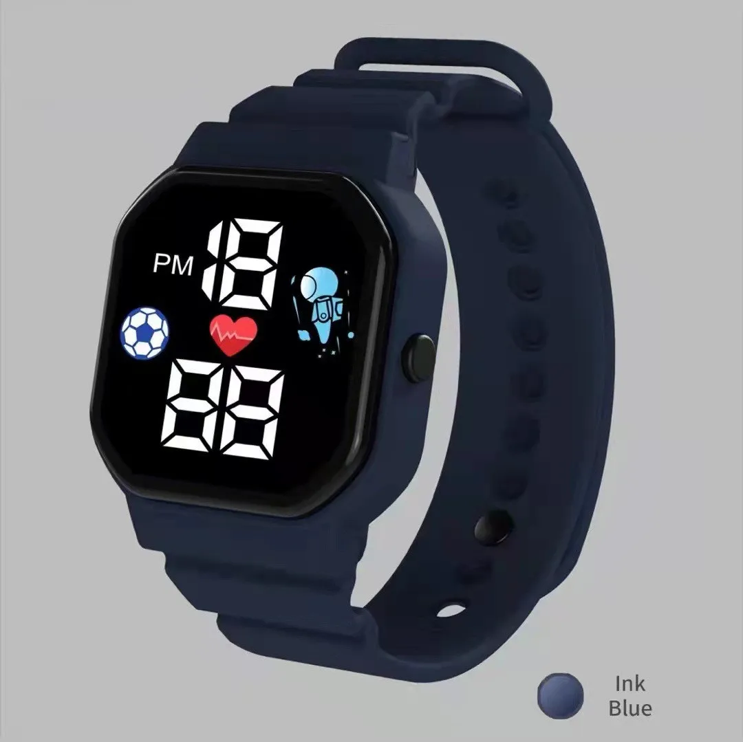 2022 Fashion LED Digital Watches Men Female Clock HD Square Dial Electronic Wrist watch For Women Kids Watches Relogio Feminino 