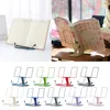 Adjustable Desk Book Stand Cookbook Holder Portable Bookrest Non-Slip Page Clips for Thick Book Cookbook Textbook Recipe 1