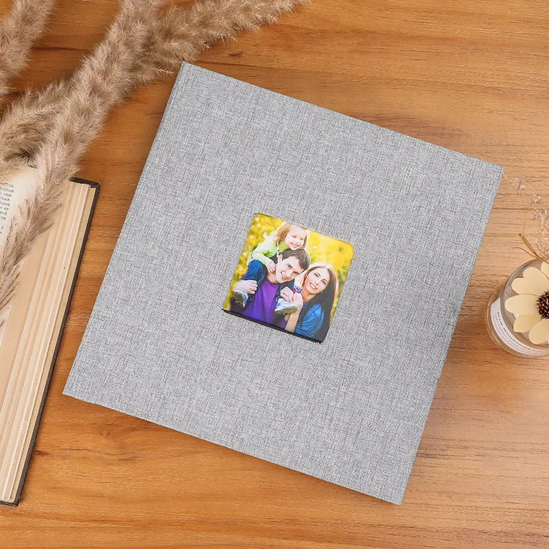 Linen Self Adhesive Film for DIY Family Album