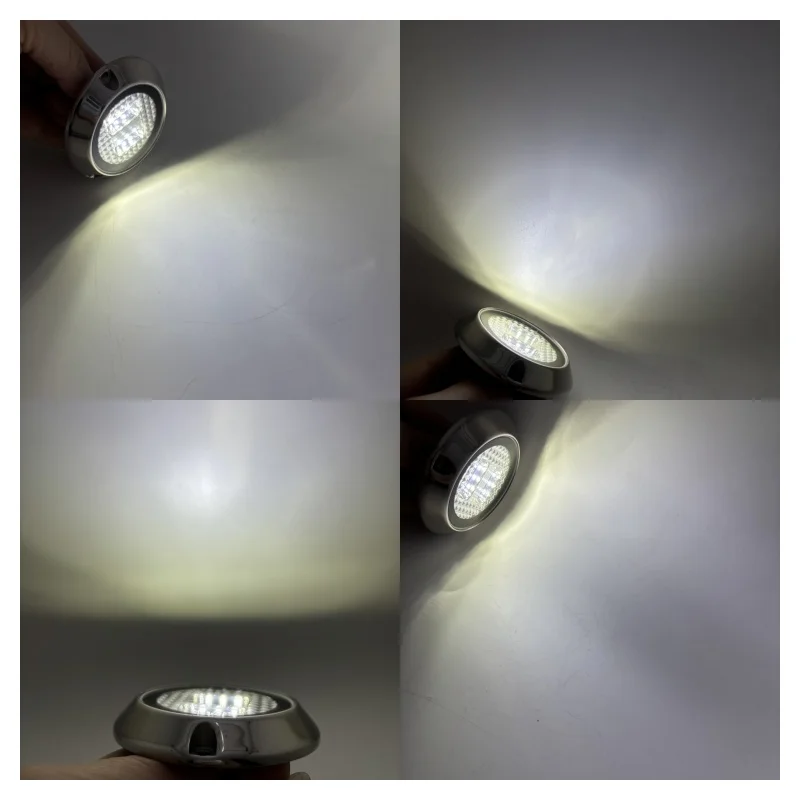빠른 배송 18W 30W RGB RGBW IP68 야간 녹색 해양 수영장 선박 잠수함 후면 바닥 트랜섬 수중 요트 LED 보트 조명