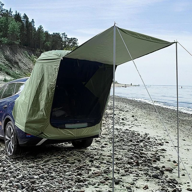 Car Rear Tent Bicycle Extension Tent  Waterproof Portable Tent Cars Rear -  Portable - Aliexpress