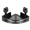 Shower Corner Shelf ABS Wall Mounted Suction Cup Storage Rack No Drill Bathroom Corner Organizer Shampoo Makeup Cosmetic Holder 1