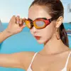 Swimming Glasses Big-frame Diving Glasses UV Protect Chic Fashion Men Women Swim Goggles Swimglasses for Water Sports 5