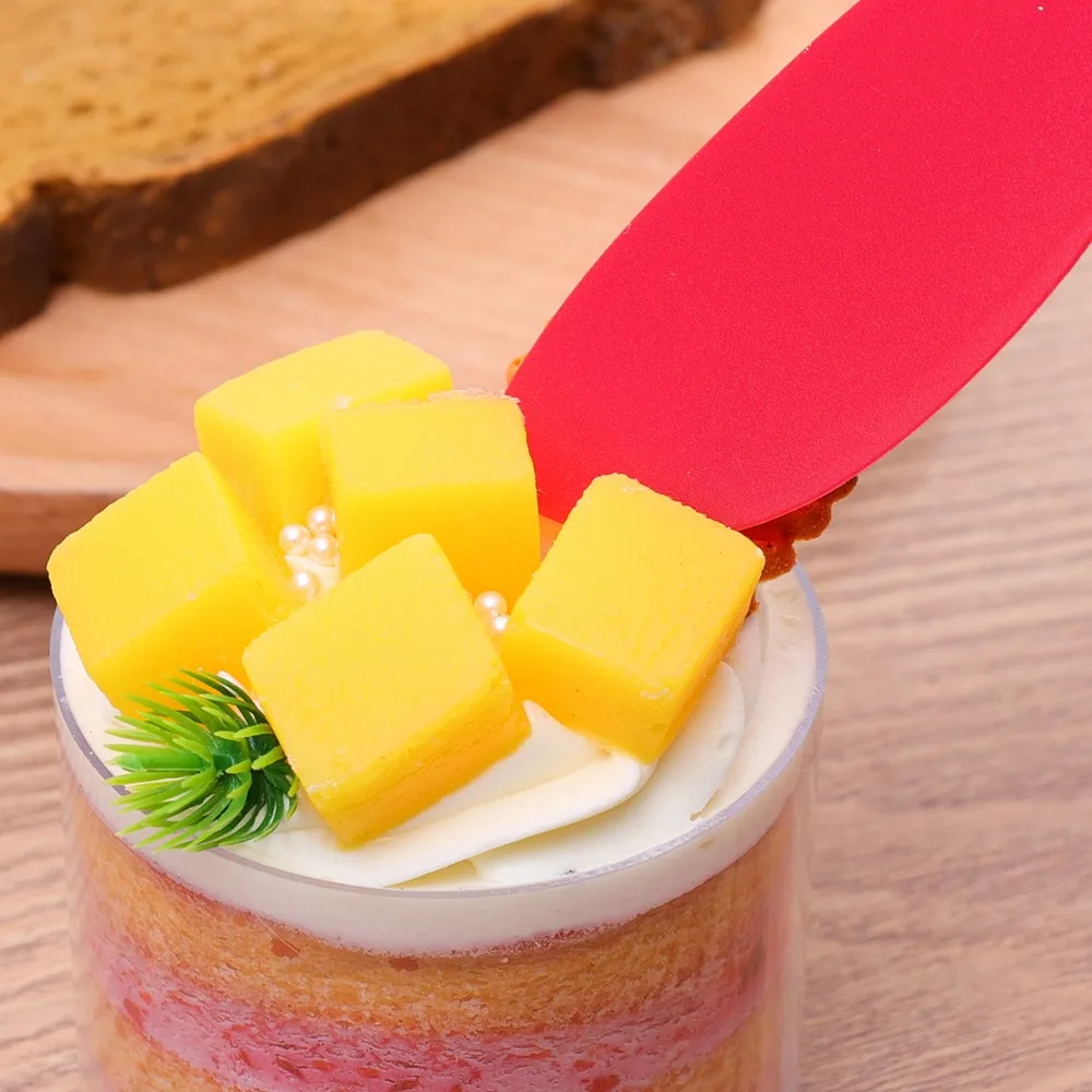 1/5PCS Plastic Butter Knife Portable Long Handle Cheese Cutting Knifes Multi-purpose Bread Cream Spreaders Home Kitchen Gadgets butter knife cheese knife