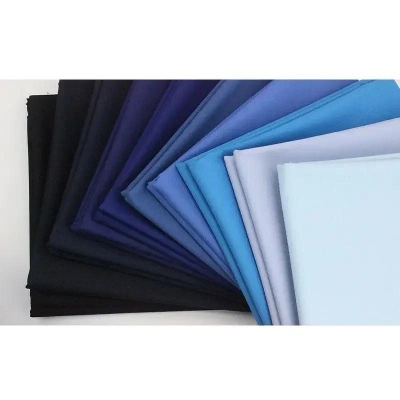 Summer Suit Fabric By The Meter for Men Women's Cloth Anti-wrinkle White Black Blue Red Pink