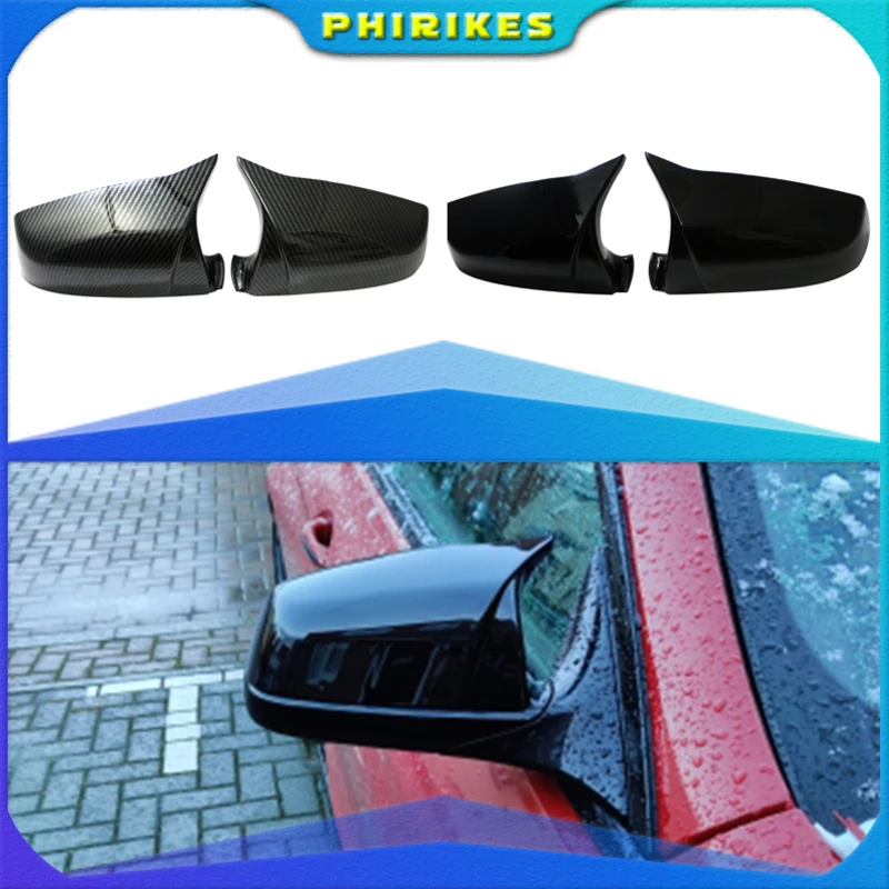 

Horn caps M style High Quality Black side wing mirror Cap Cover for BMW 5 6 7 serie F01 F02 F03 F04 F06 F07 F10 F11 F12 F13