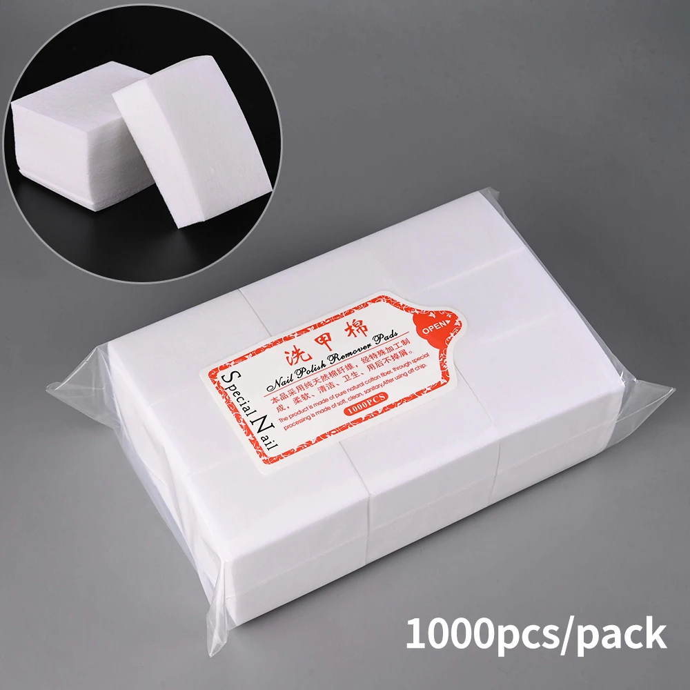 Nail Cotton Wipes - Lint-Free Polish Removal