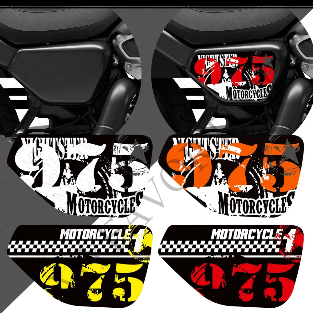 RH975 Fit Harley Davidson Nightster 975 RH975 2022 2023 Motorcycle Decals Protector Tank Pad Kit Knee Body Fender Shell Exhaust